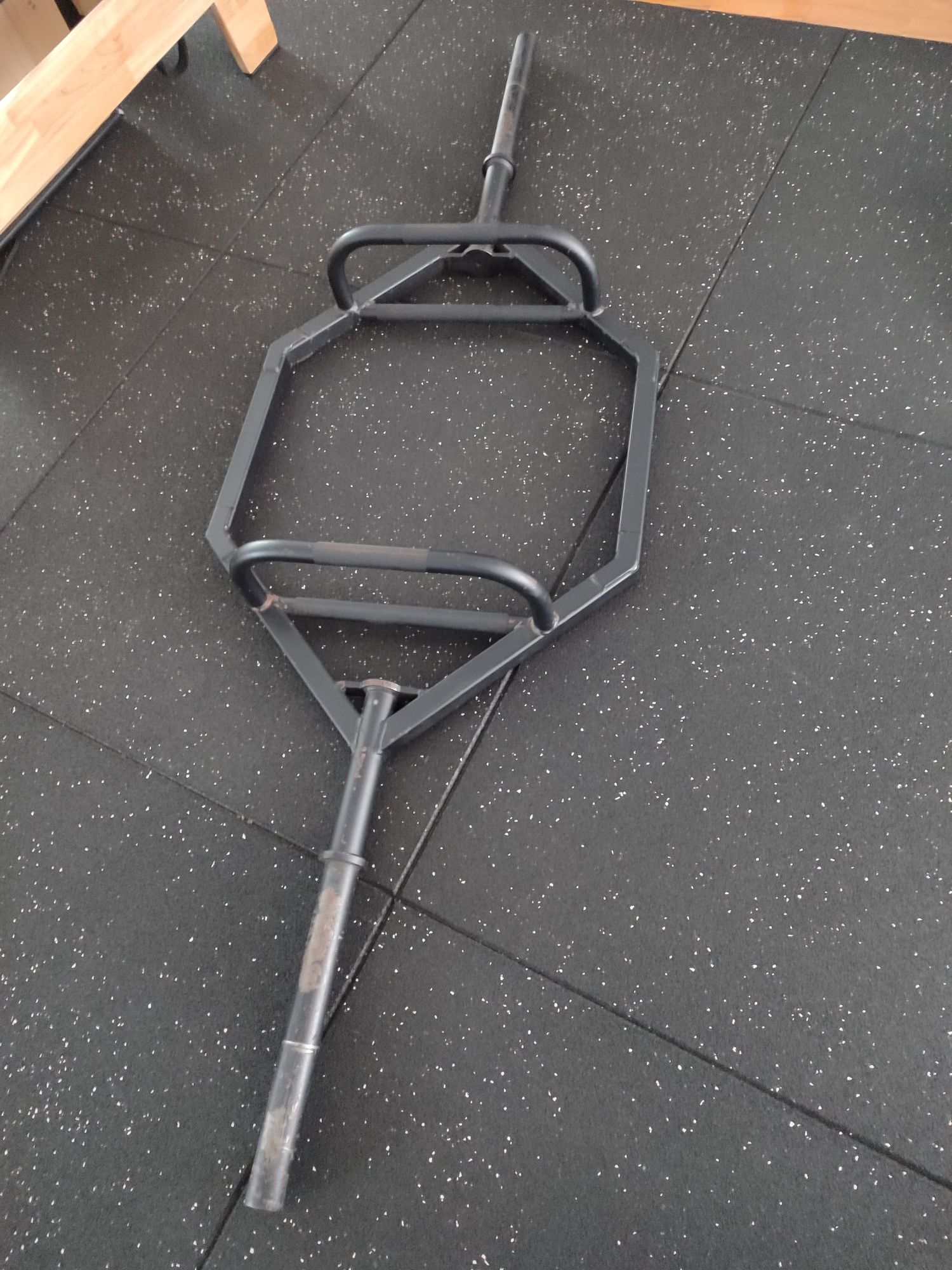 Barra hexagonal fitness