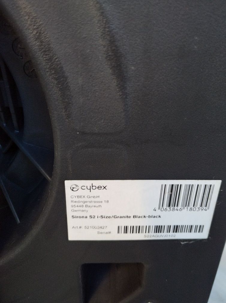 Cadeira Auto Cybex Sirona S2 i-Size com base Isofix – Rotativa 360°