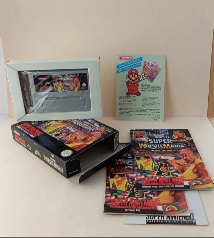 Super WrestleMania -wf super nintendo