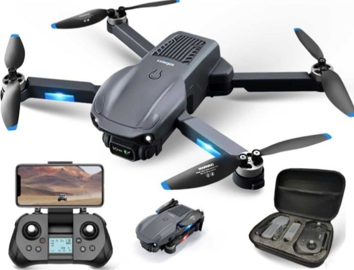 Dron F12 Pro GPS, 3km zasięg 2×Kamera 4K Powrót Śledzenie
