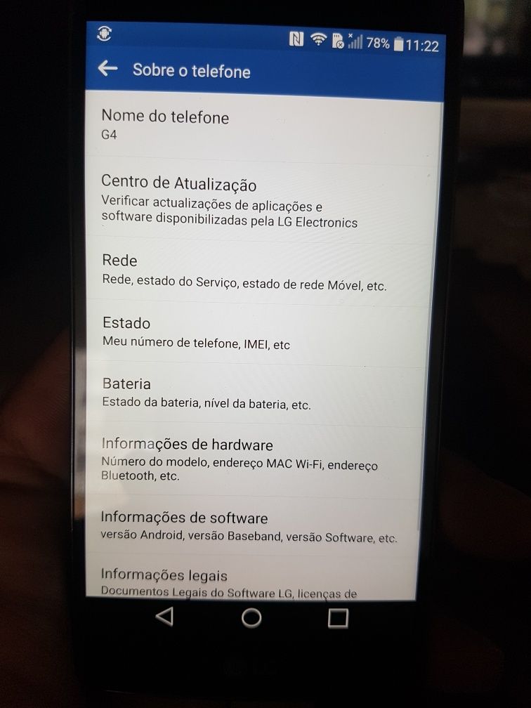 Lg g4 impecavel e como.novo