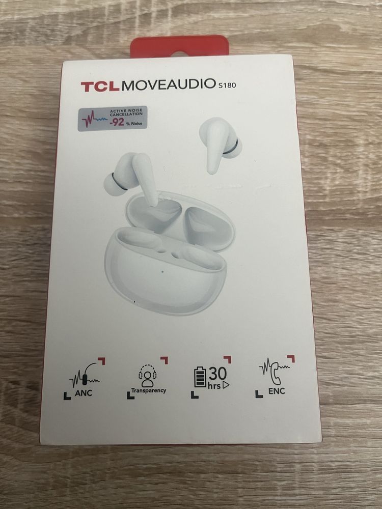 Nowe Słuchawki bezprzewodowe TCL MoveAudio S180