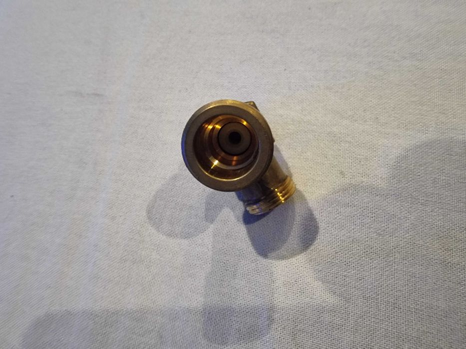 Zawór odcinający kątowy 1/2" X 3/8" Mosiądz do stelaża podtynkowego