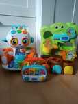 Robot baby clementoni+ radio+zabawka logiczna