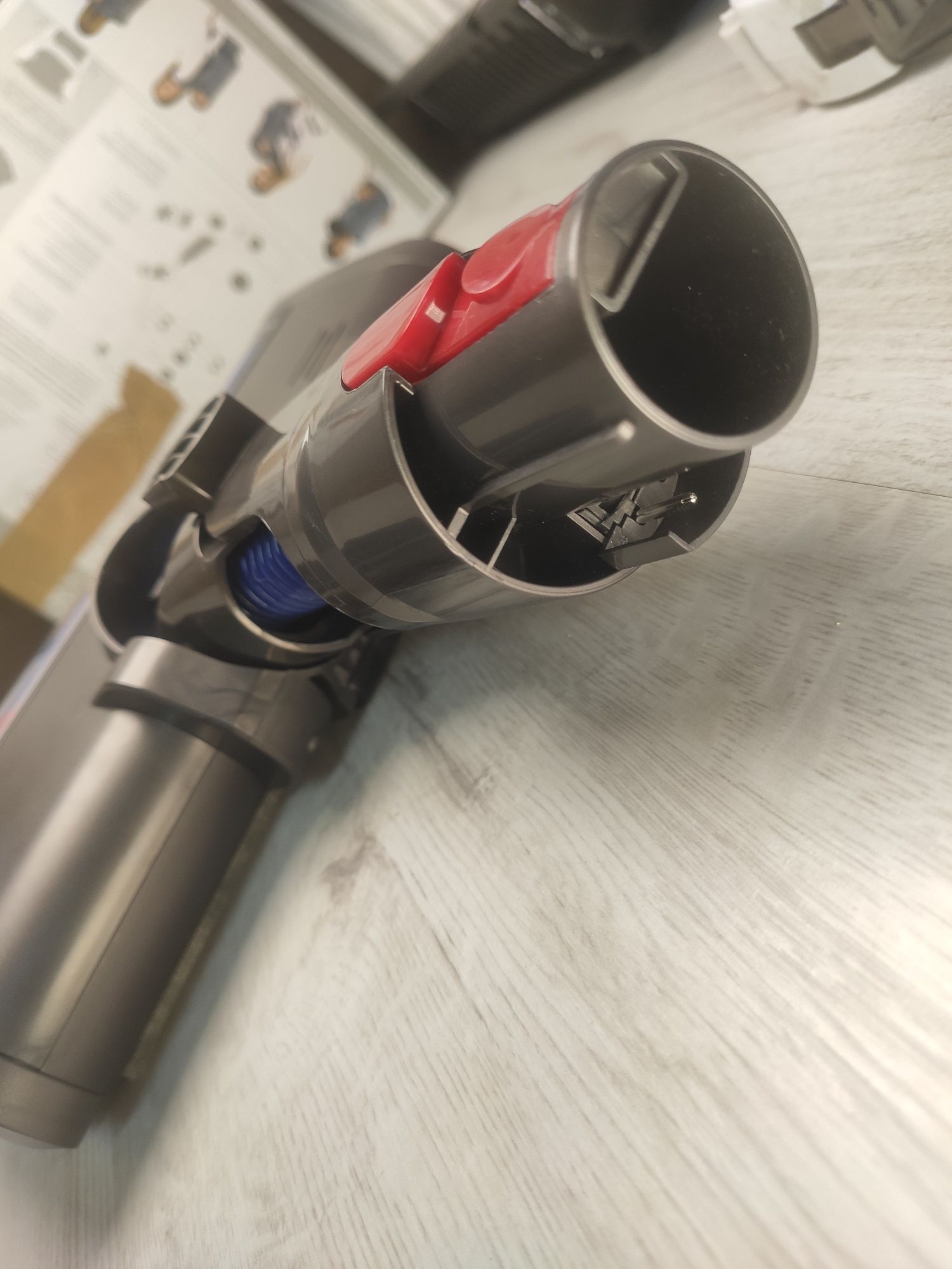 Szczotka LED do DYSON V7 V8 V10 V11 V15 miękka