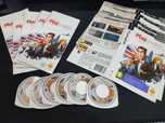6 jogos PSP - Play English (5 manuais e 6 cover art)