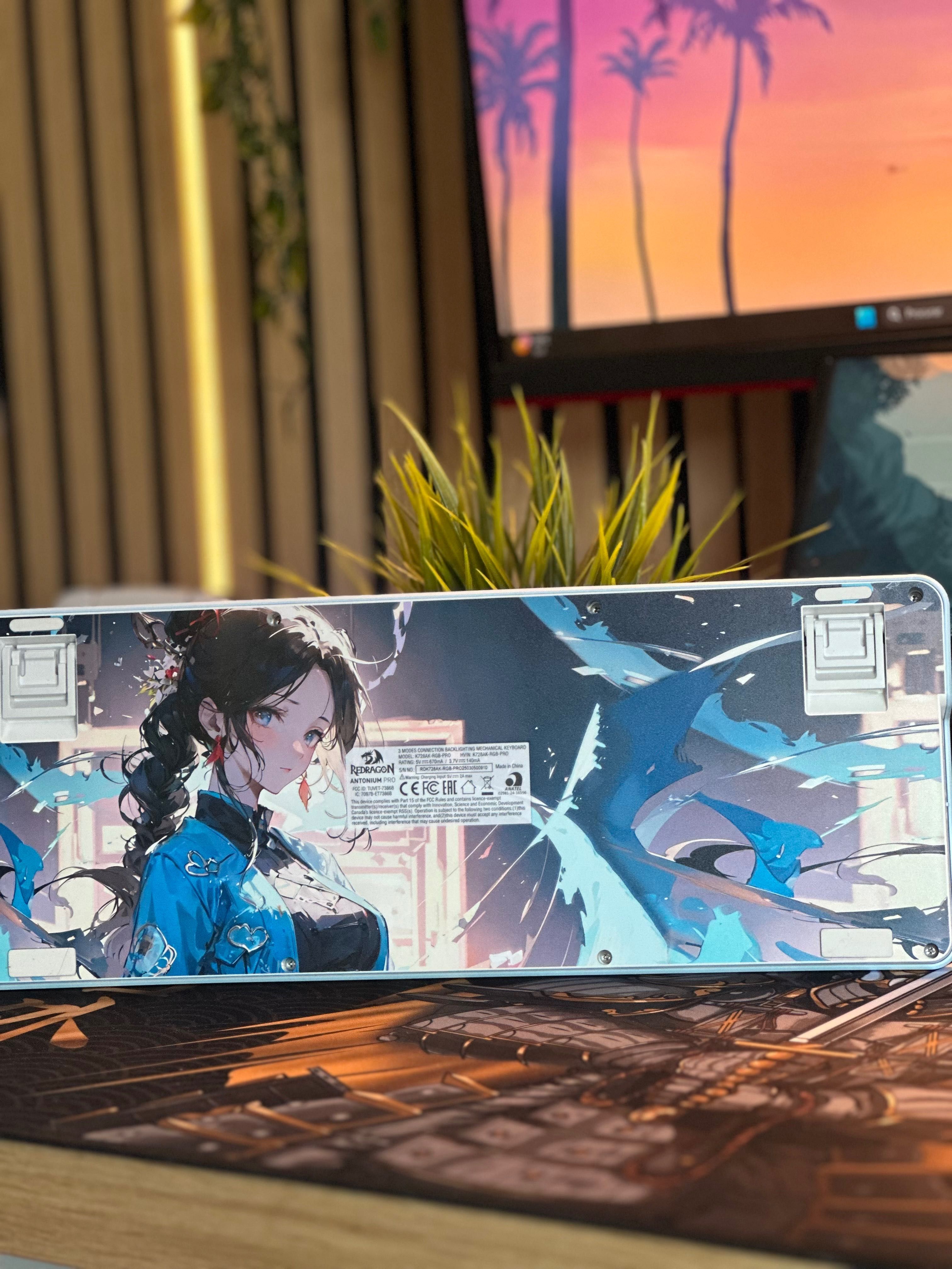 Teclado wireless anime