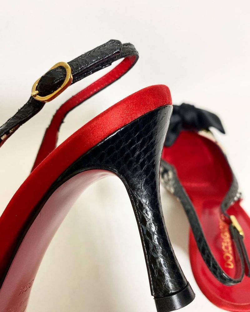Босоніжки з бантом Dolce&Gabbana. Люкс бренд. Оригінал.