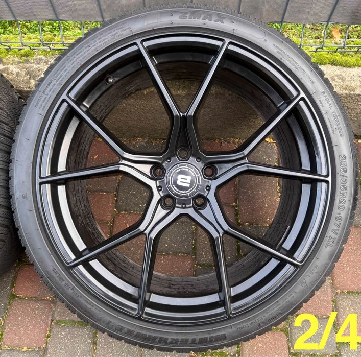 Zimowe 20 cali Audi A5 A6 A7 BMW G30 G31 G32 5x112 9J ET35 24rok 8mm