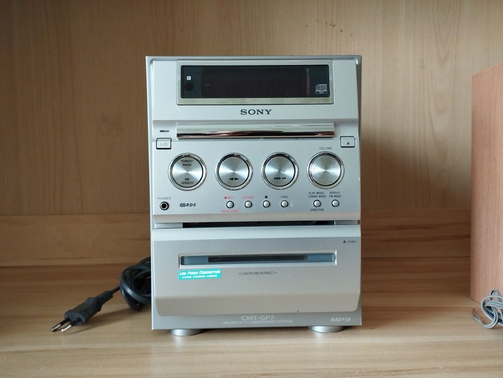 Sony CMT-GP7 – Hi-Fi система (підсилювач + колонки) з недоліками