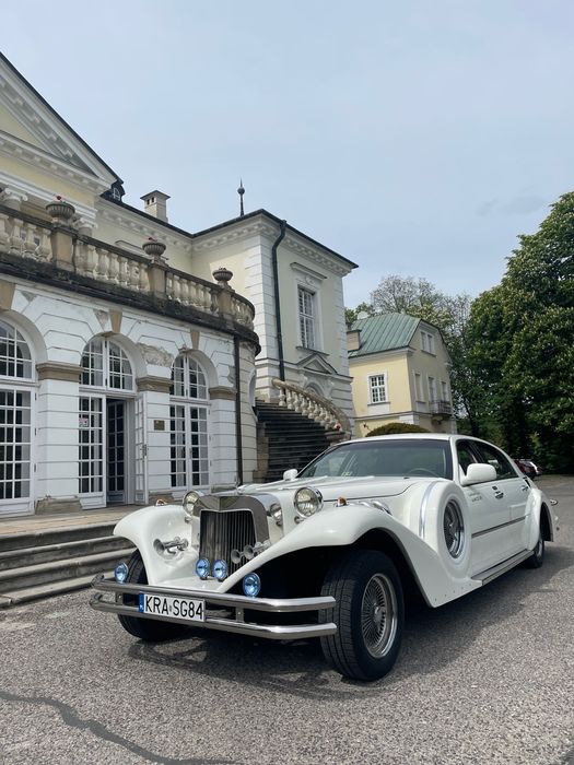 LINCOLN EXCALIBUR auto do slubu samochód wesele retro limuzyna wołga