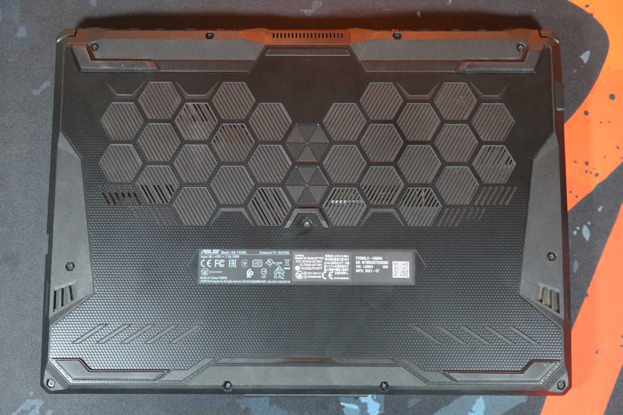 Ноутбук Asus TUF Gaming 15.6" Ryzen 5 3550H/GTX 1650/16gb/SSD512GB+1Tb