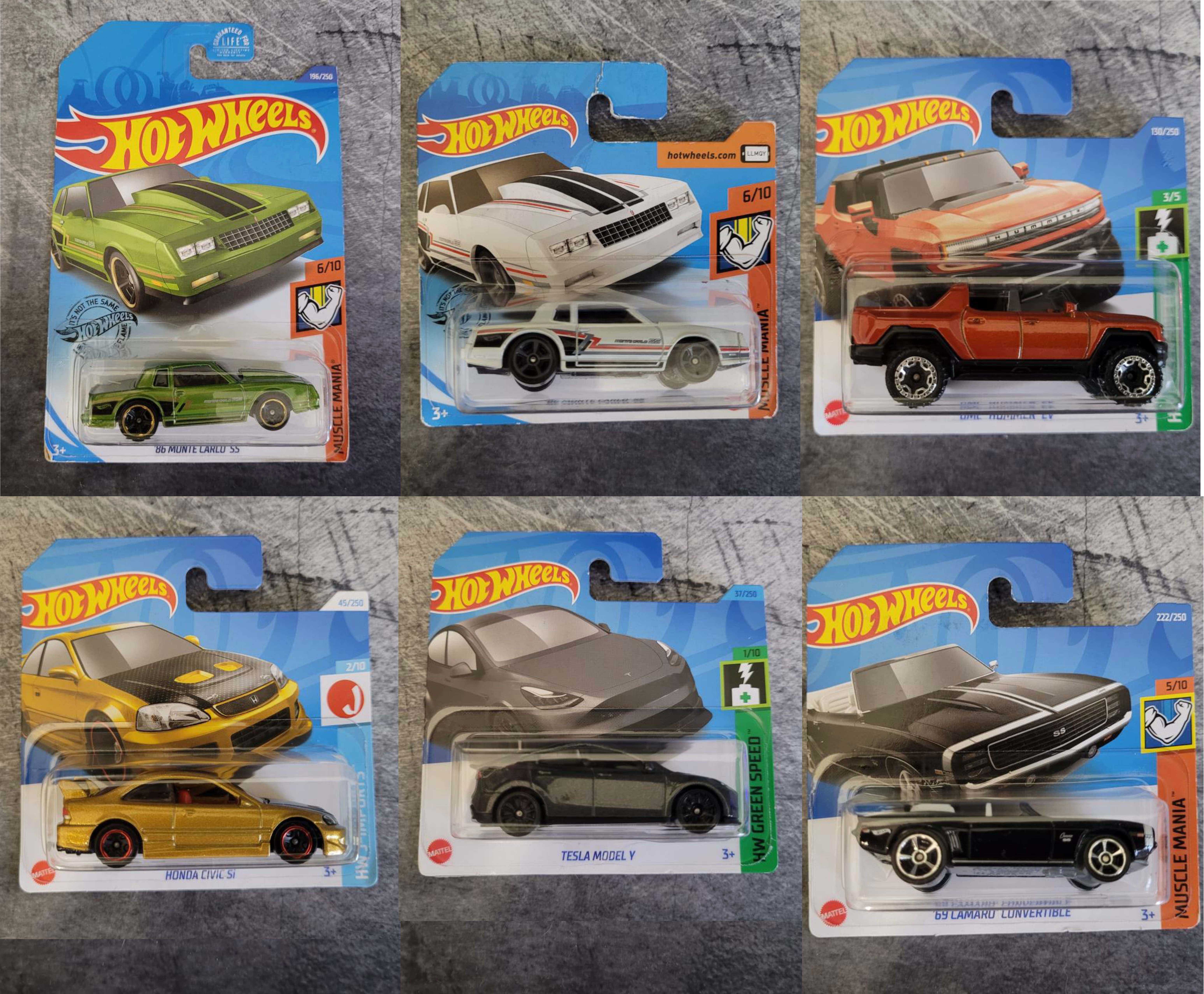 Моделі Greenlight, M2, Johnny Lightning, Hot Wheels та інші