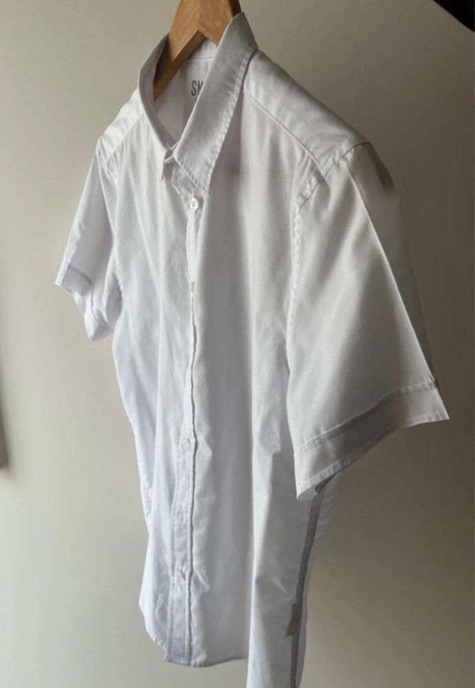 Camisa manga curta branca