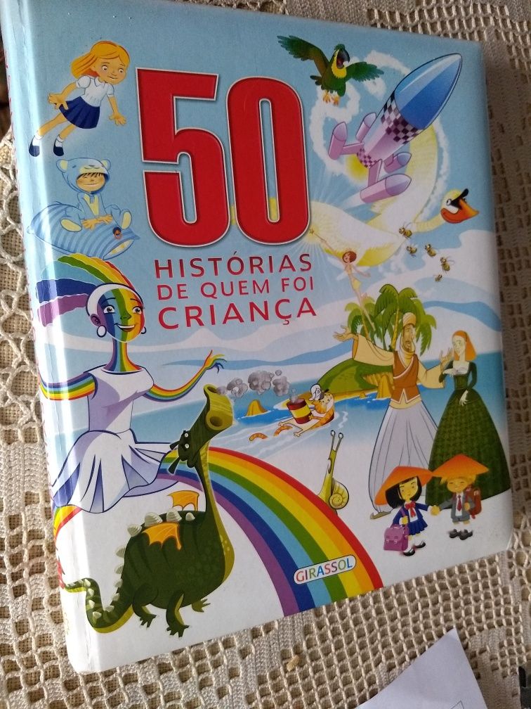 50 Histórias de crianças _ 1a edição, 2008, 120 PGS,capa dura almofada