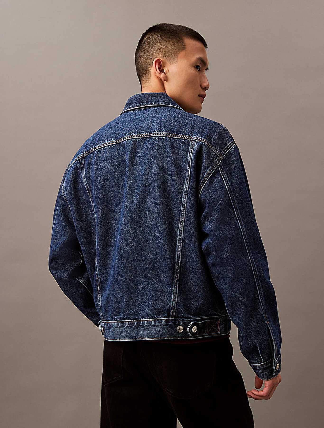 Calvin klein джинсовая куртка (ck 90s trucker jacket) c америки m,l,xl