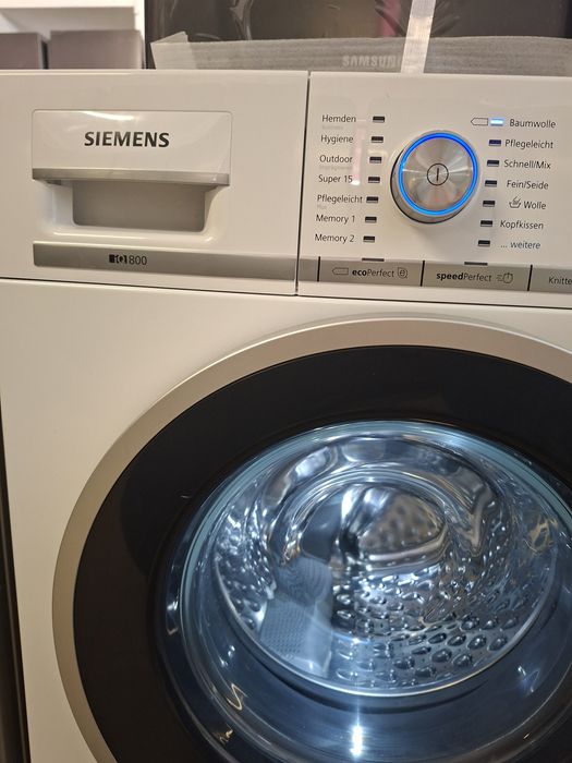 Пральна машинка Simens WM14Y74D iQ700