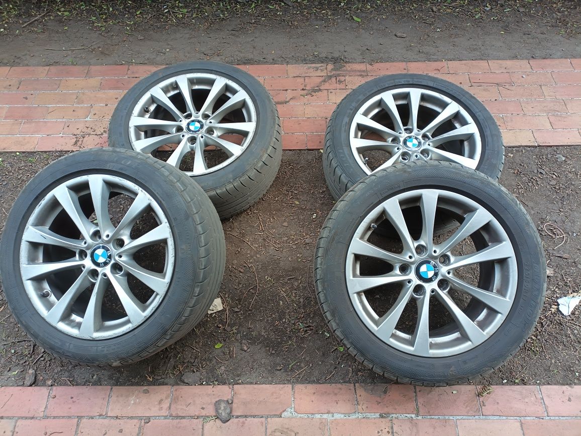 Koła BMW f30 5x120 225/50/17 z czujnikami runflat Dunlop sp Sport Maxx