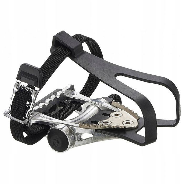 Pedały Platformowe Noski Fpd Nwl-363 Srebrne