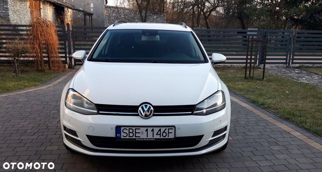 Volkswagen Golf VII Kombi 2.0 TDI 150 KM, SERWISOWANY W ASO, bogate wyposażenie