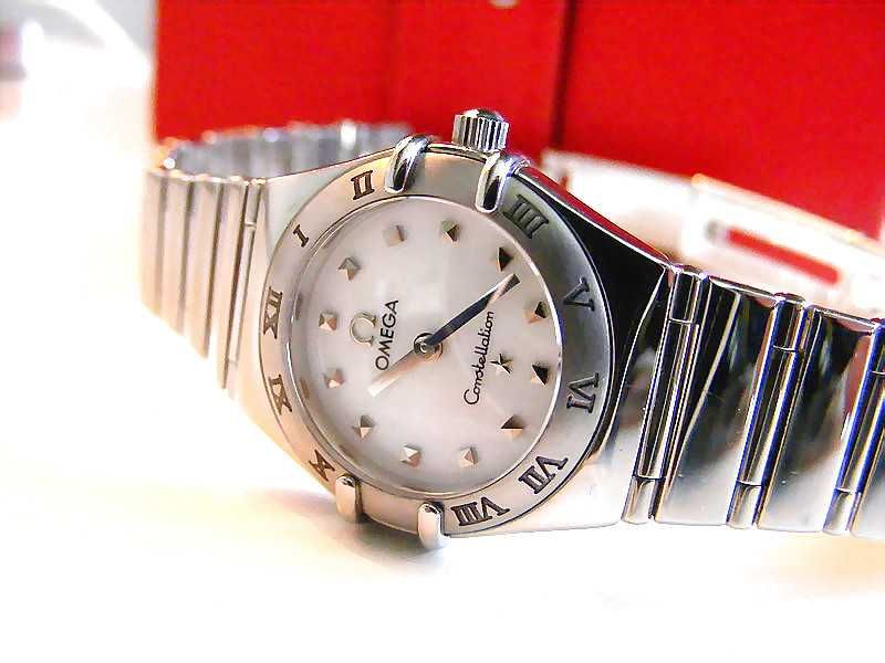 Zegarek damski Omega Constellation My Choice (jak nowy, masa perłowa)