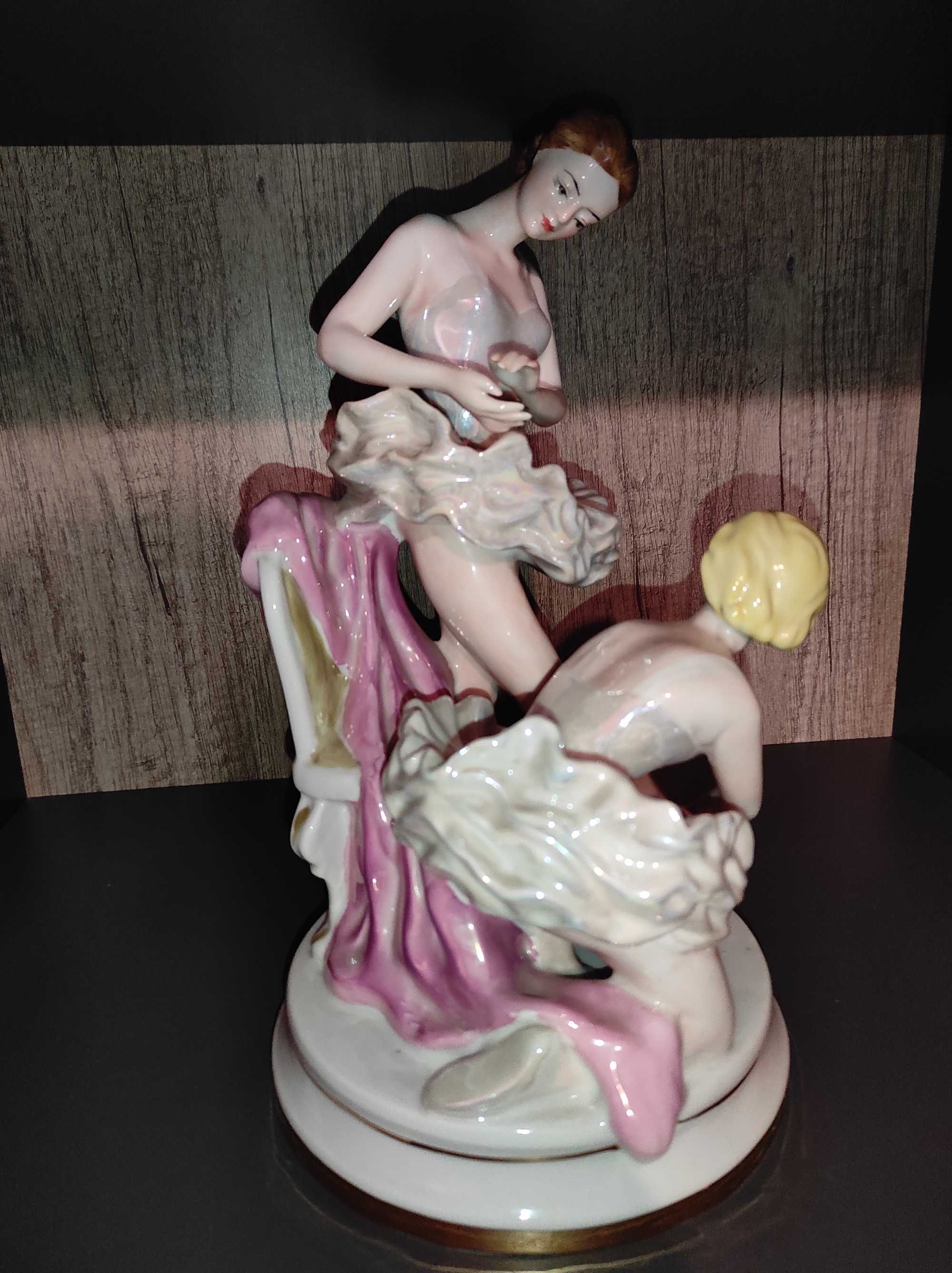 Porcelanowa balerina figurka