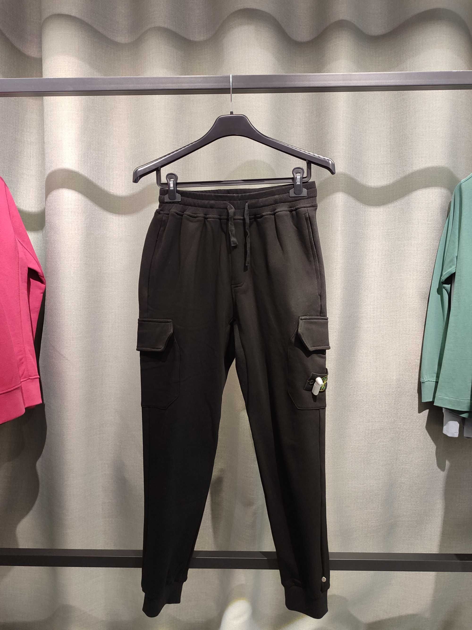 Брюки Stone Island 61120 Jogging Pants Black SI0111-BK
