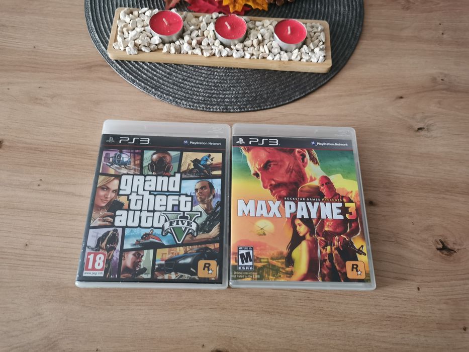 Grand Theft Auto V Max Payne 3 PS3