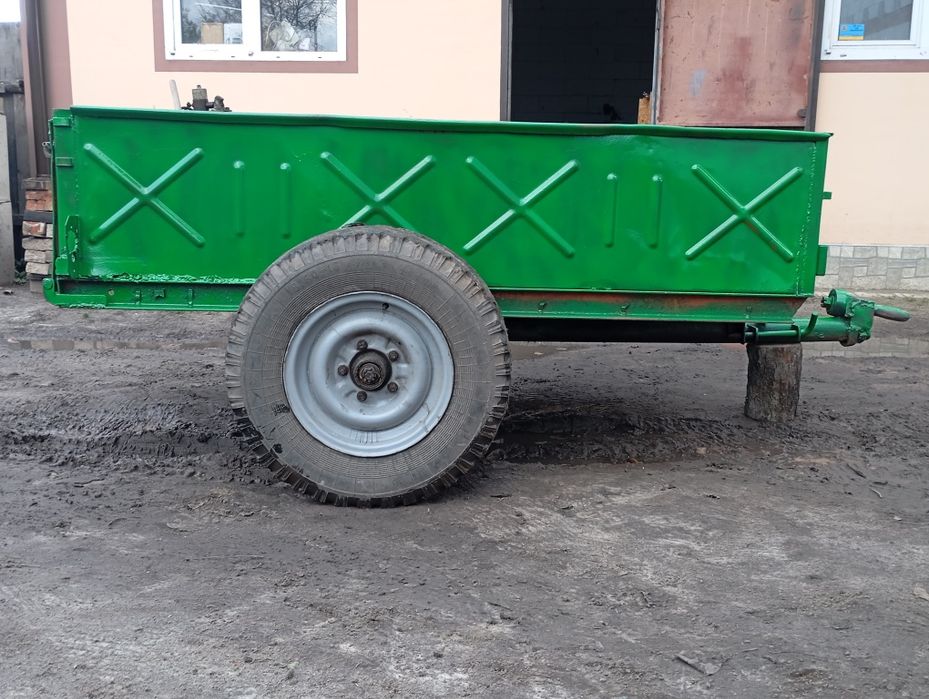 Причіп по мінітрактора tz4k14, т-25, мототрактора Дтз самоскид чеський