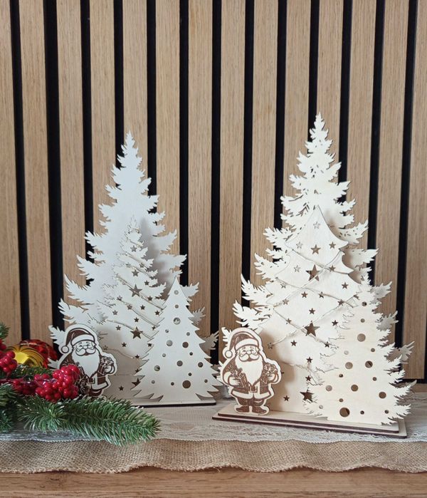 Choinka LED Mikołaj