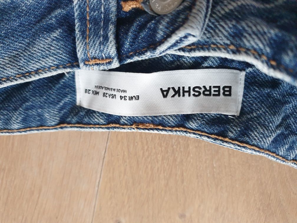 Spodnie Buggy Bershka 34 jak NOWE