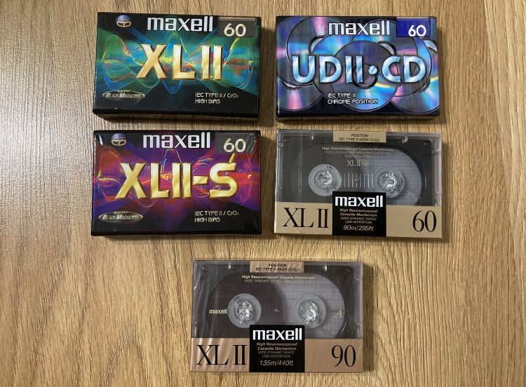 Zestaw 5 kaset Maxell
