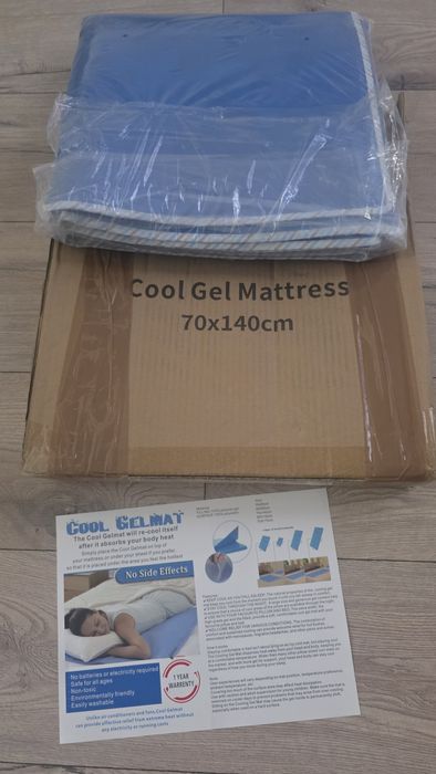 GENERAL ARMOR Żelowa mata chłodząca, karimata chłodząca, 140 x 70cm