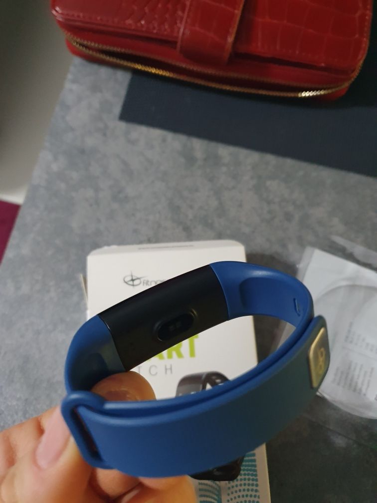Zegarek do pomiaru tętna smart watch fitness platinium