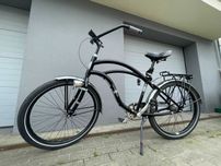 Rower Le Grand Bowman koła 26 cali rama 18 cali aluminium czarny chrom