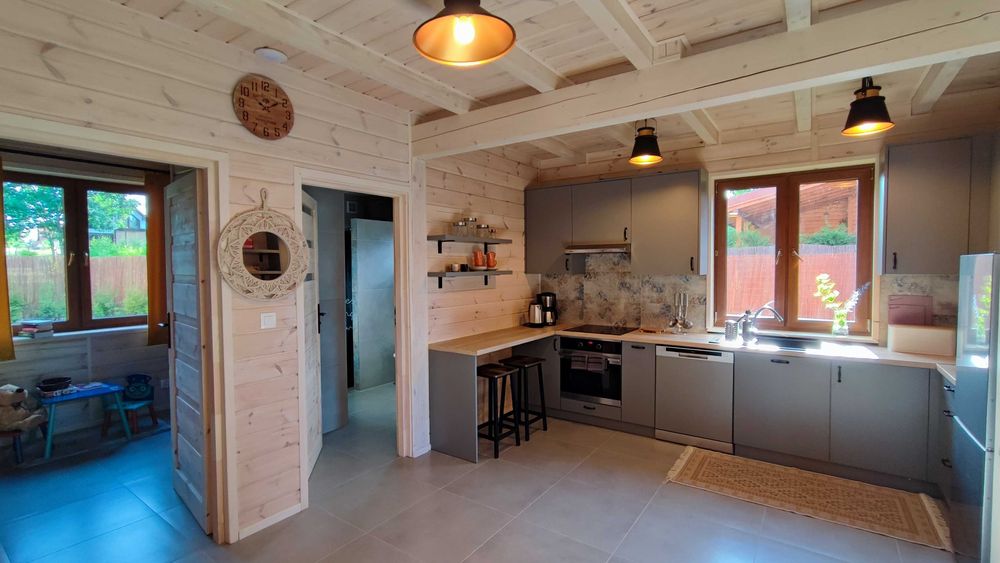 Dom do wynajęcia z widokiem na jezioro Kalwa - Mazury Sylwester