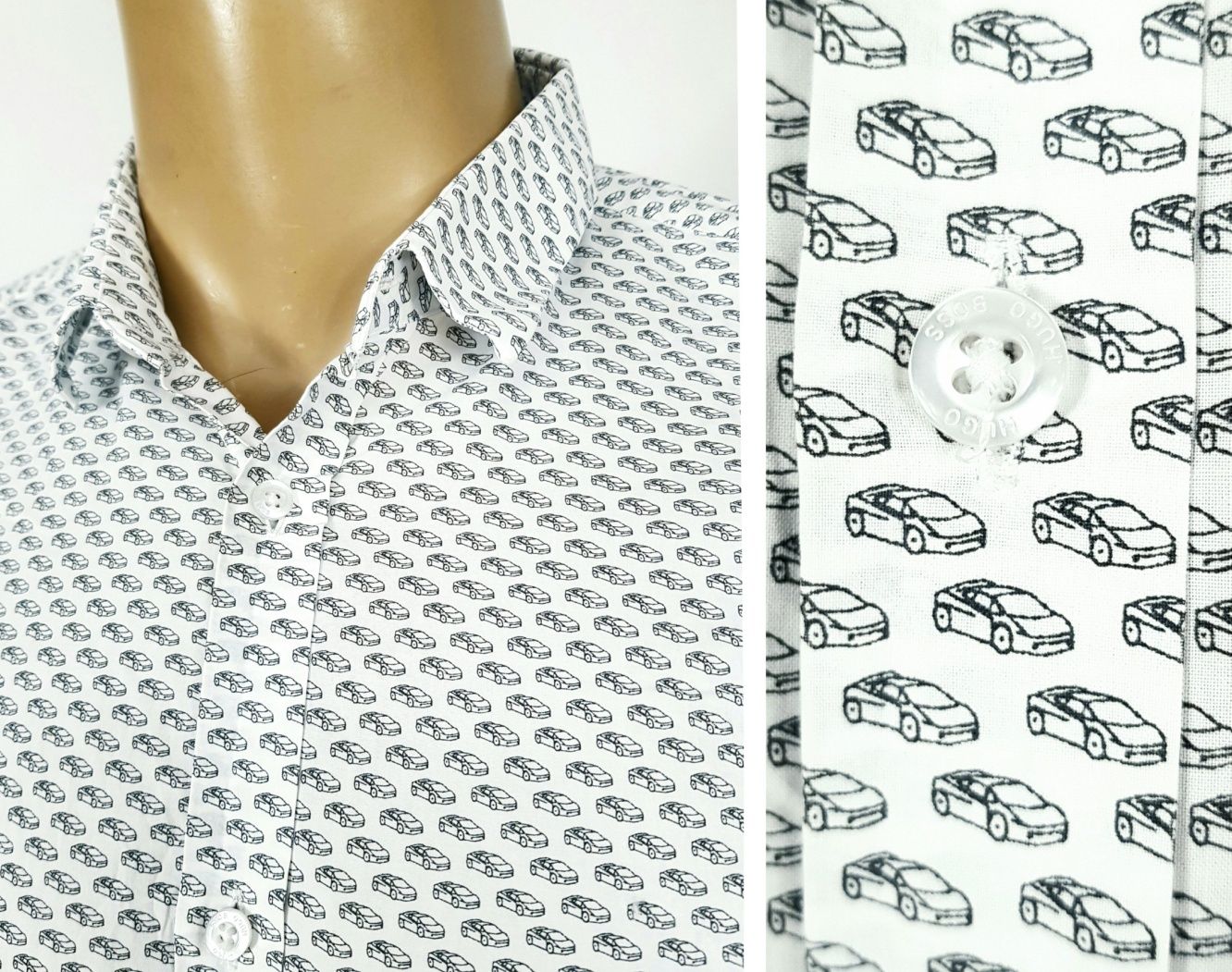 Hugo Hugo Boss Red Slim Fit męska koszula rozmiar L