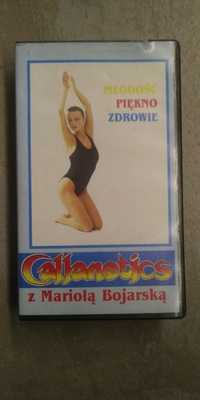 Kaseta vhs "Callanetics z Mariolą Bojarską"