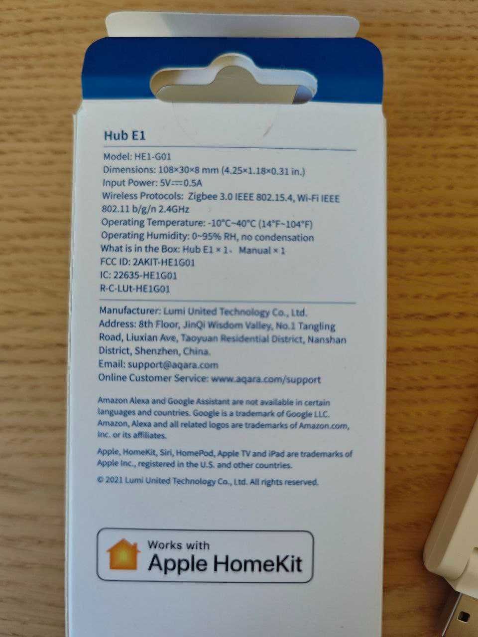 Aqara Hub E1 Zigbee 3.0 WiFi jak nowy
