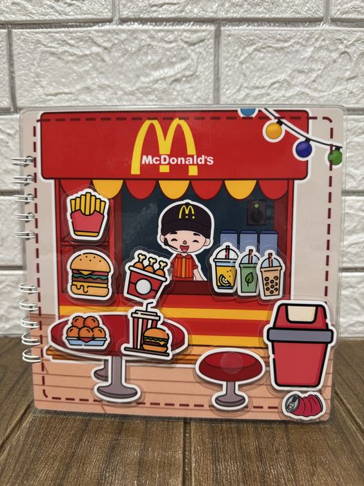 Альбом на липучках «Тока Бока Шопінг»