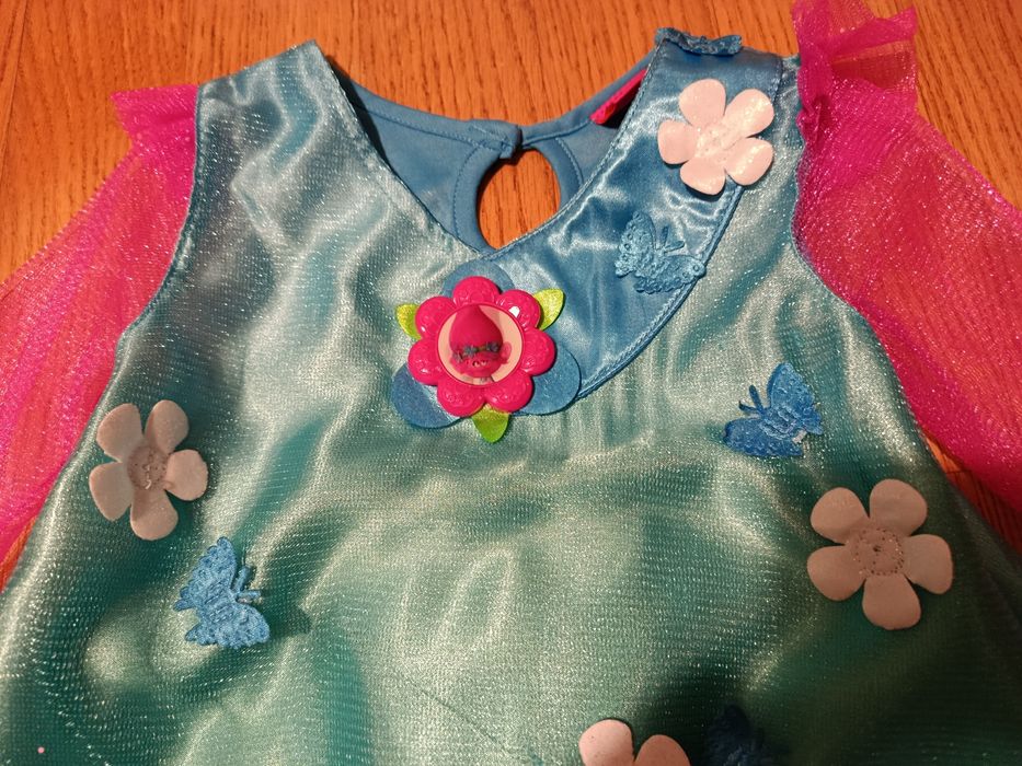 Карнавальное платье, тролль Розочка, Смурфики.