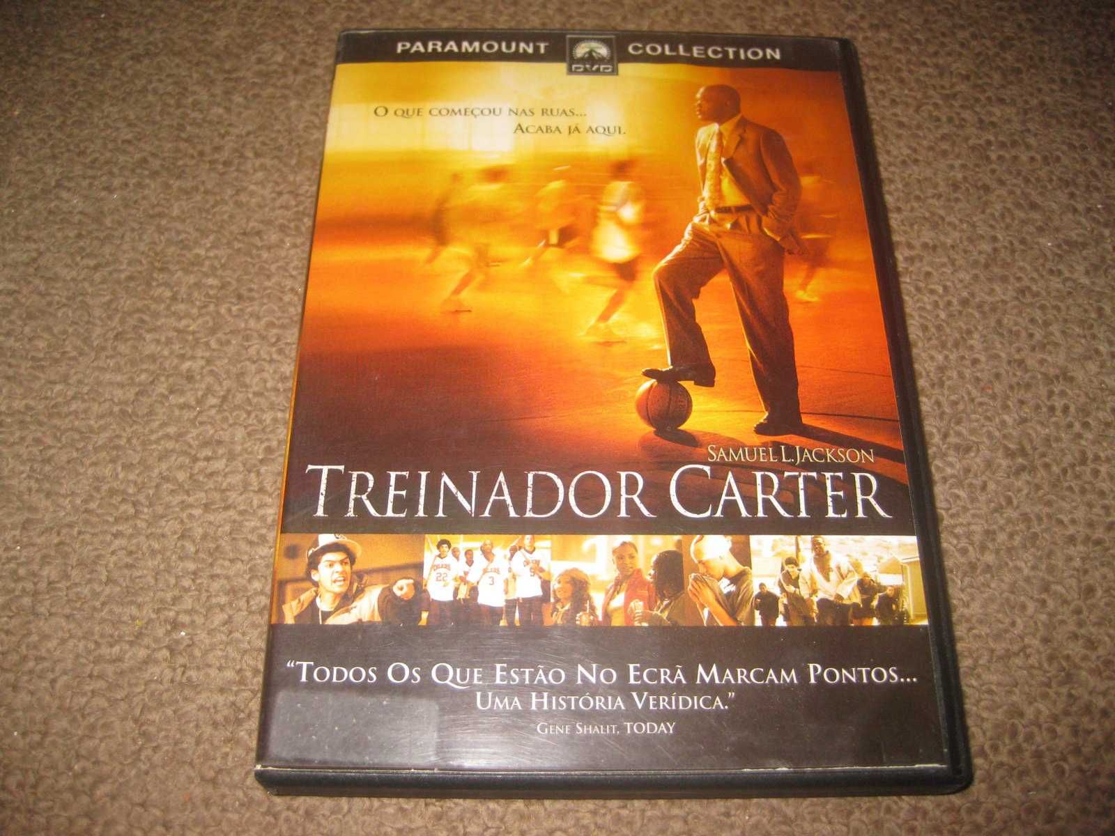 DVD "Treinador Carter" com Samuel L. Jackson/Raro!