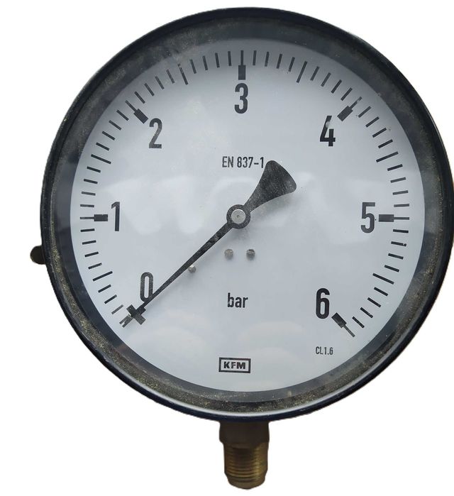 Manometr ciśnieniowy 0-6 bar, klasy 1,6