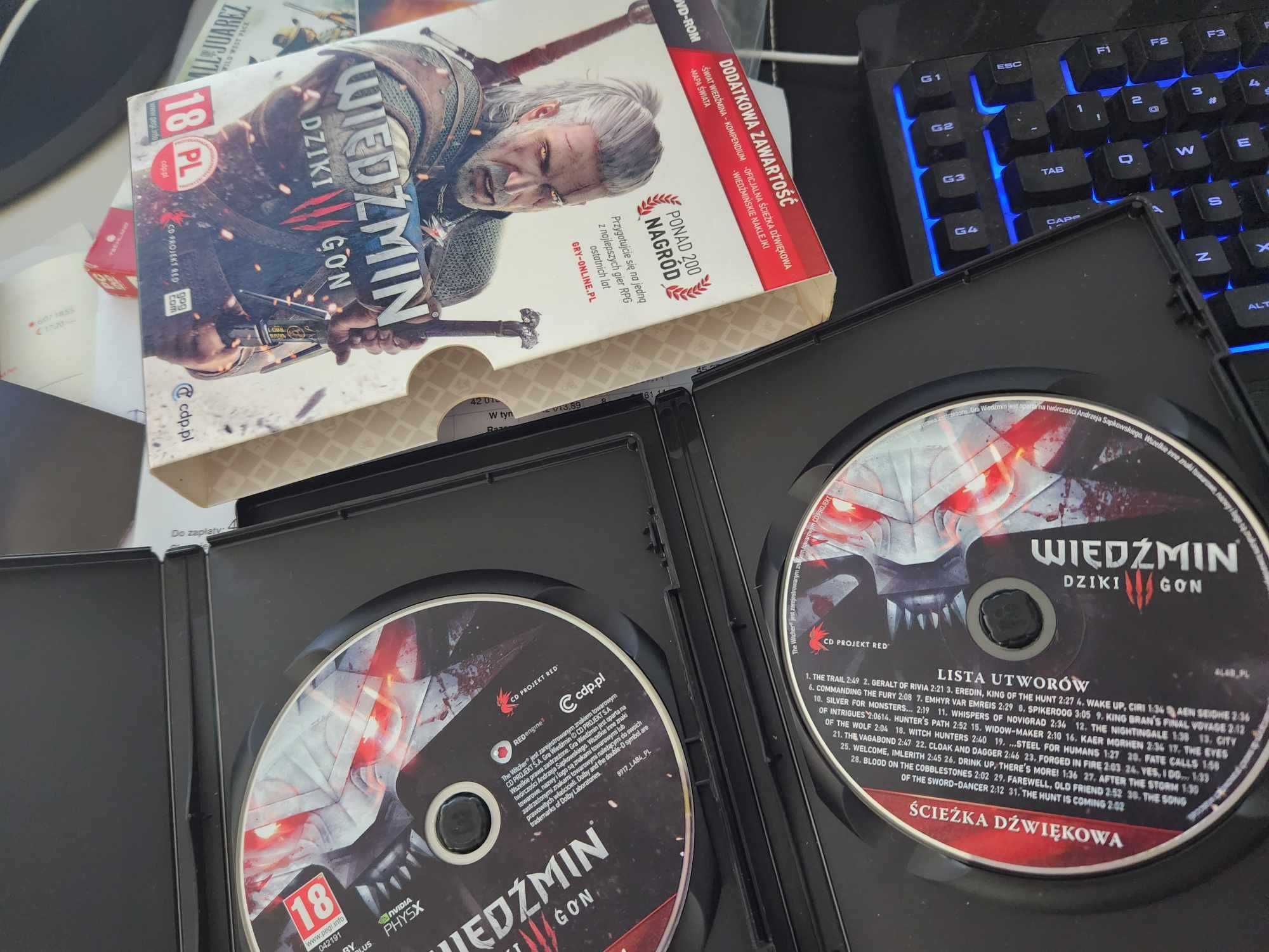 Wiedźmin 3 III DZIKI GON PC PL gra komputerowa cz. 1-4