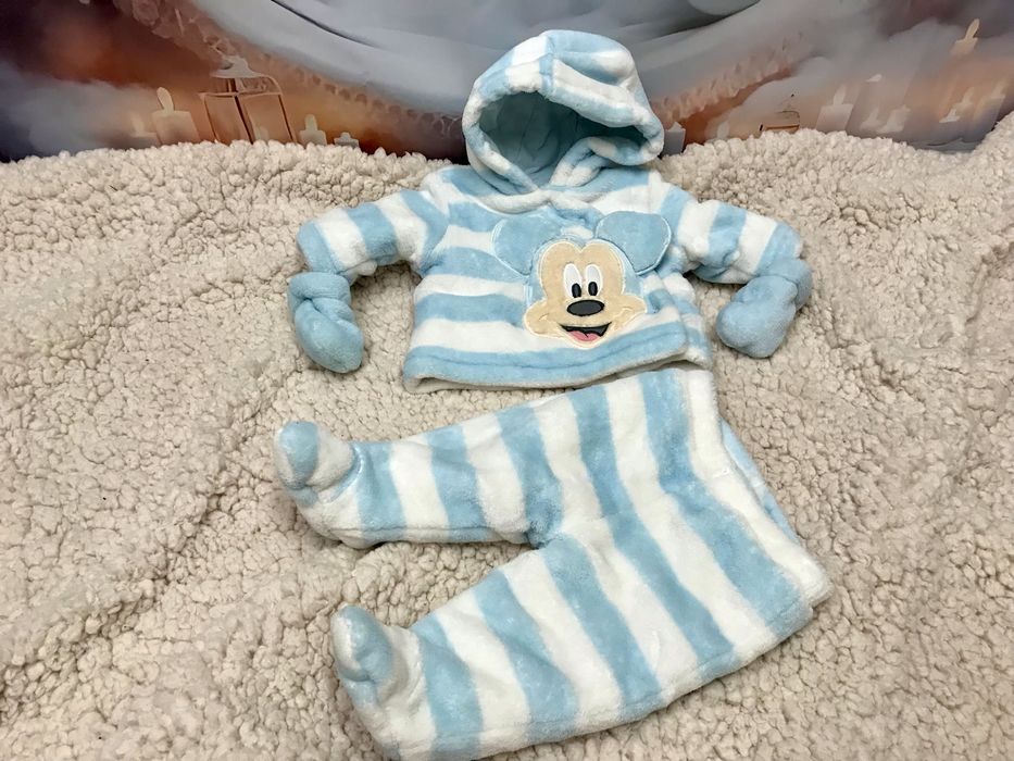 Komplet zimowy niemowlecy Disney 62-68 Mickey Mouse