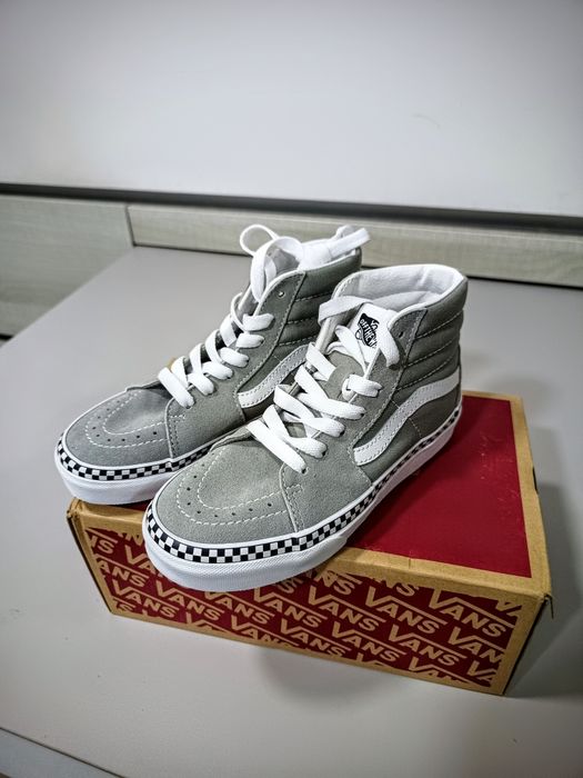 Vans Sk8-Hi checkerboard foxing drizz 31,5