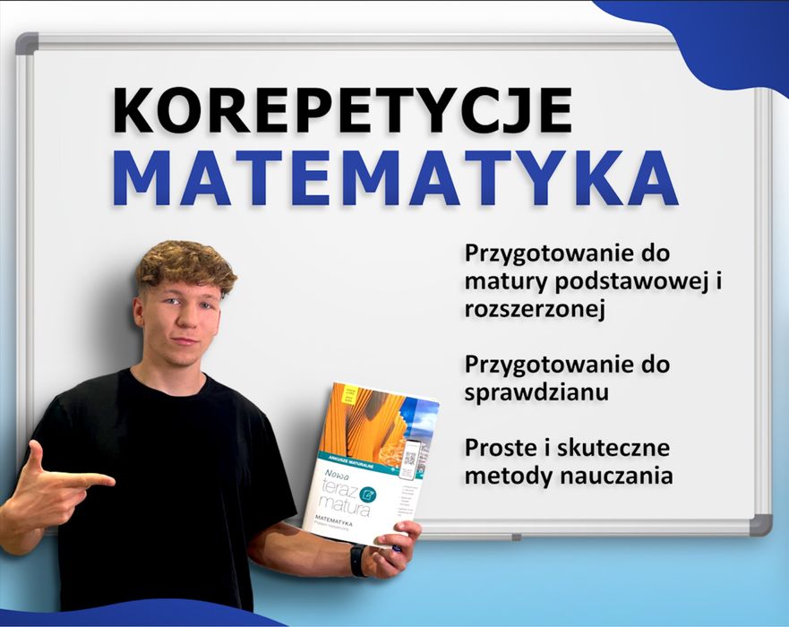 MATEMATYKA KOREPETYCJE | Matura, Studia, Liceum | Lekcja próbna GRATIS