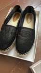 Deezee espadryle 39 nówki czarne koronka