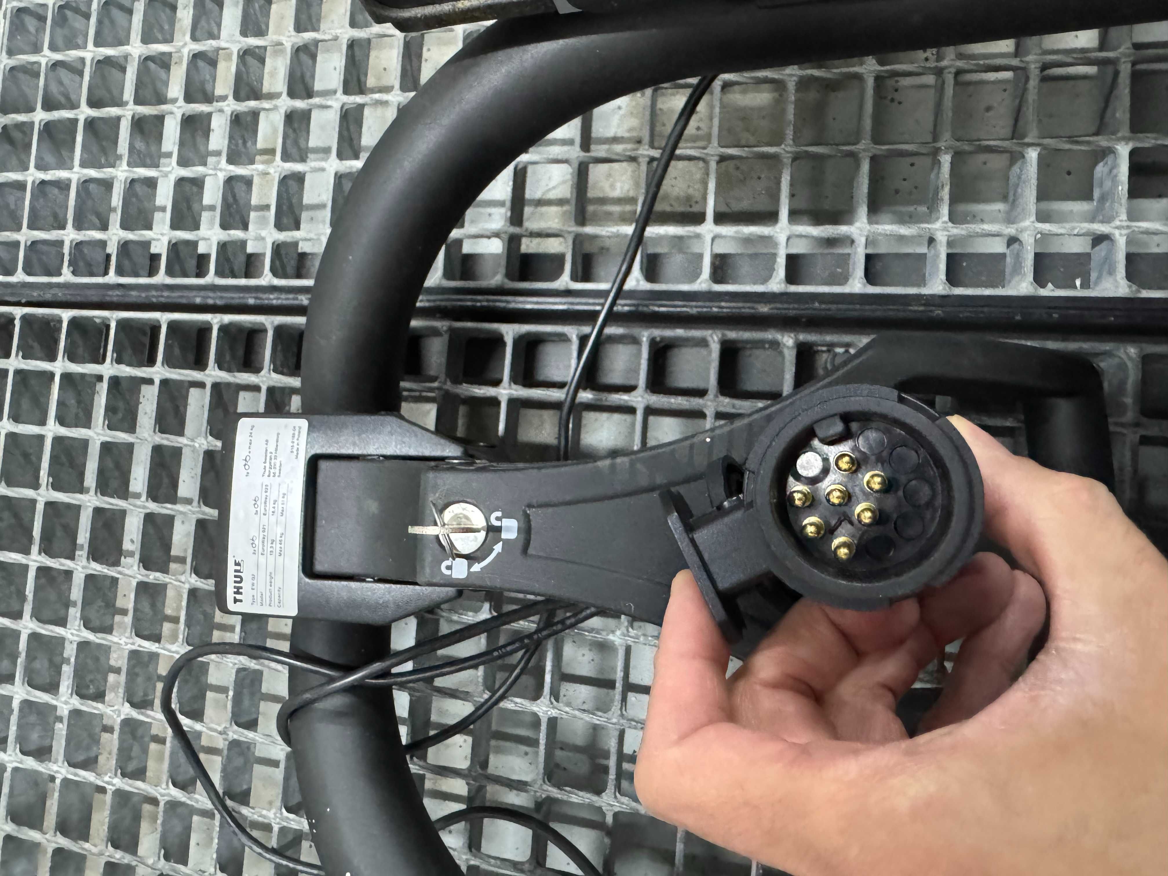 Bagażnik rowerowy Thule EuroWay G2 921 na hak na 2 rowery