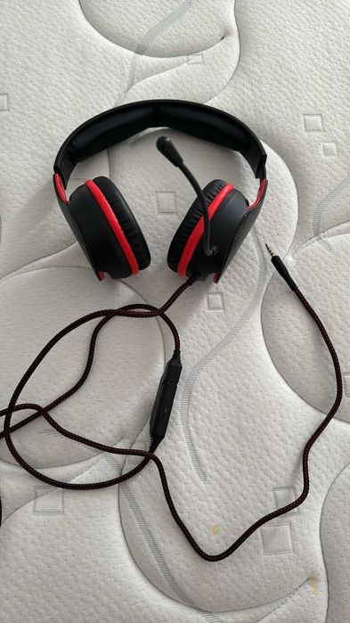 Auscultadores com Fios e Microfone - Excelente Estado